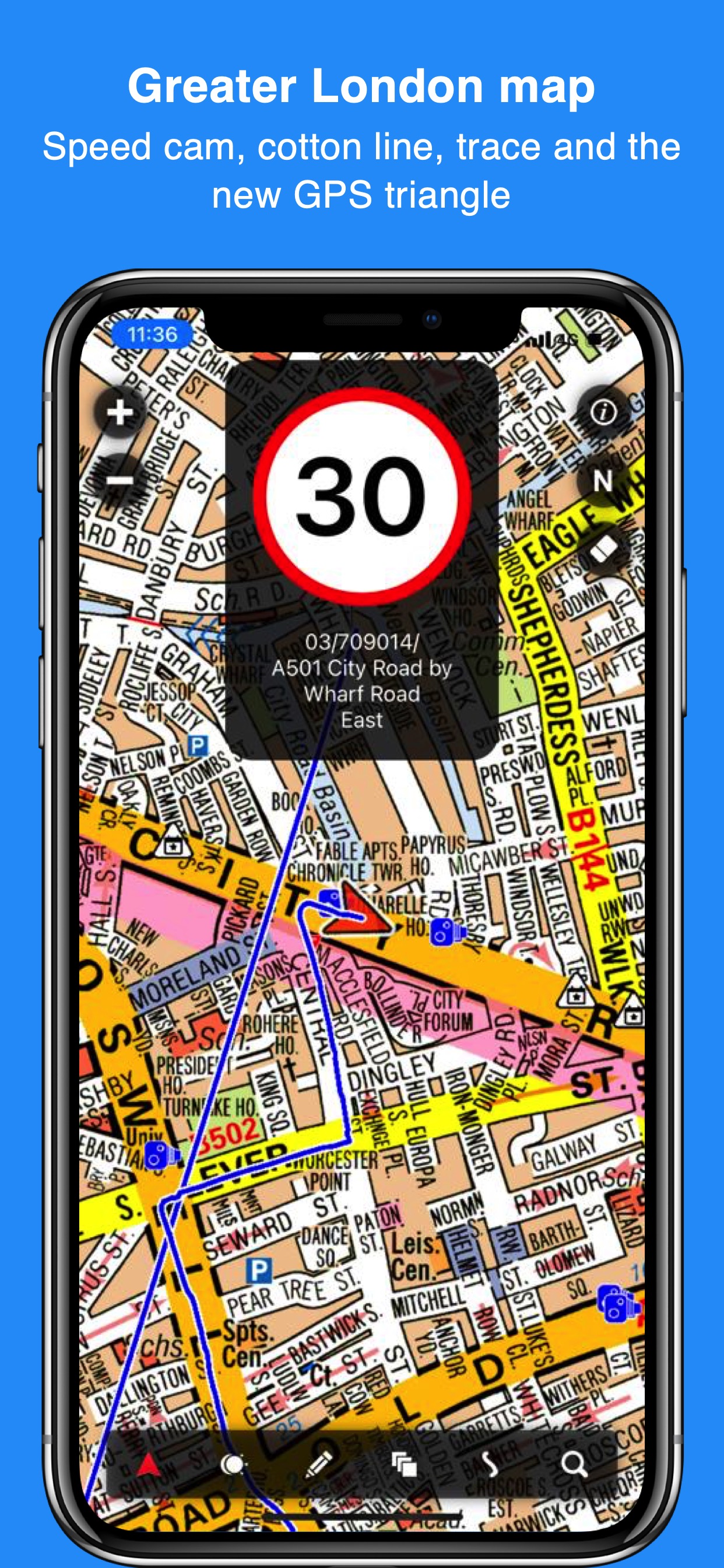 KnowledgeMaster mobile mapping application